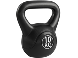 Kettlebell Areia 10kg Antiderrapante Preto