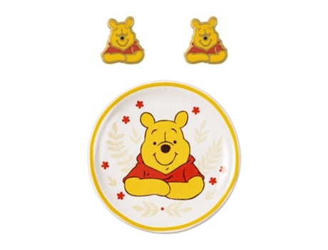 Disney Winnie The Pooh Earrings Jewellery Plate Peers Hardy