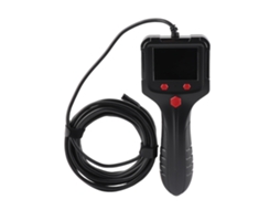 Endoscópio Industrial P100 8mm 1080p Câmera De Inspeção Com Tela 2.4'' Ip67 8 Leds Para Reparo Automóvel E Indústria