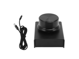 Controle de volume Mali USB com função mudo, compatível com Windows