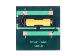 Carregador de bateria para painel solar AA 1.2v, placa de carregamento de 1w DC2v.