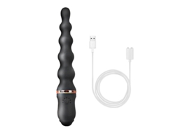 Vibrador De Massagem De Silicone Com 7 Modos De Vibrao Para Adultos (preto)