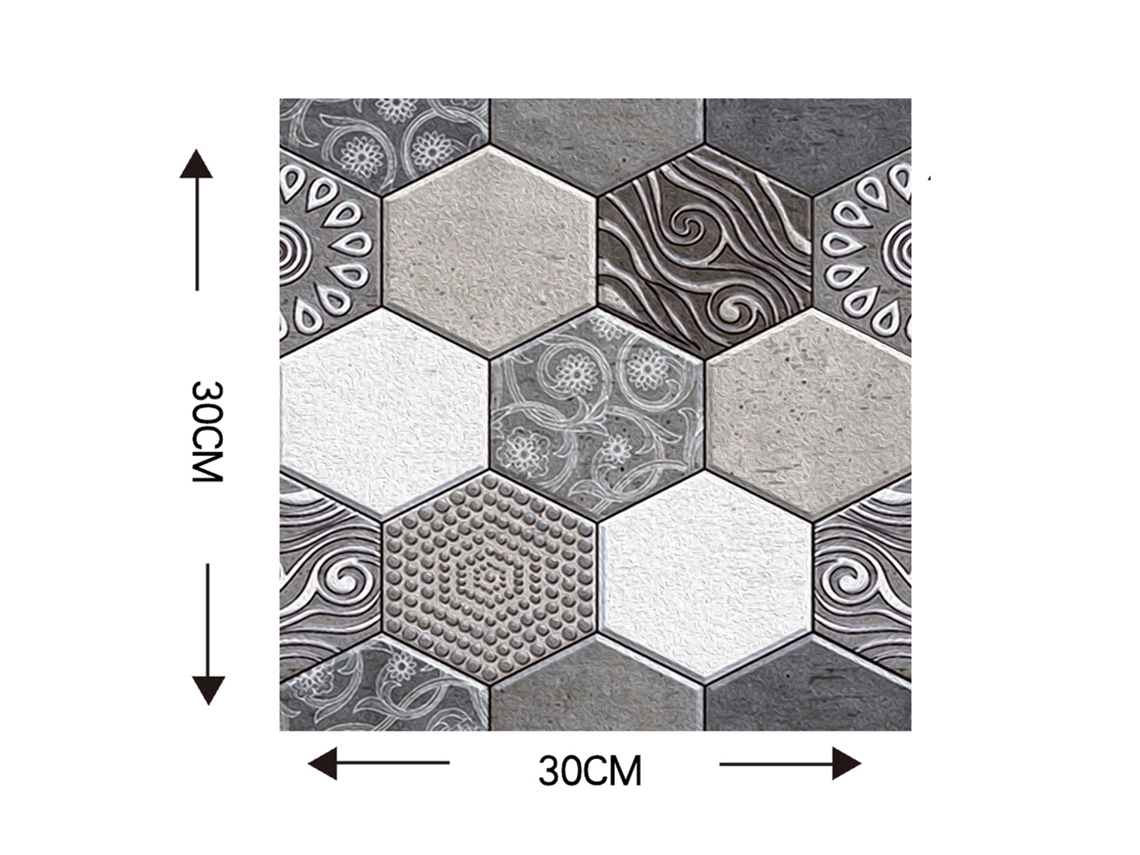 Papel De Parede Autoadesivo Removível Resistente À Água 3d