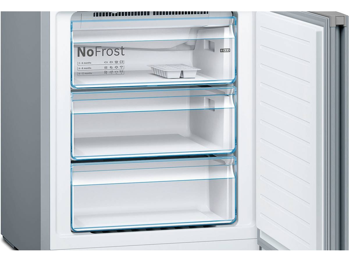 Frigorífico Combinado BOSCH KGN49XLEA (No Frost - 203 cm - 438 L - Inox)