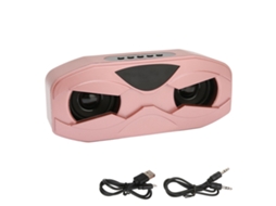 Caixa de Som Bluetooth Wireless Bluetooth 5.0 Portátil Ao Ar Livre Rádio Fm Hifi Speaker EOOCOO (subwoofer com Display Led)