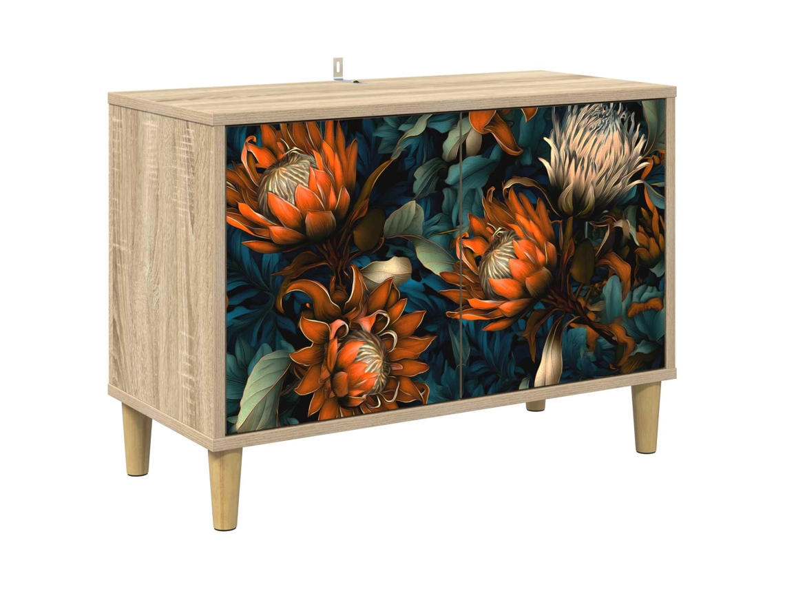 Vidaxl Gabinete Para Tv Lochem 69 X 33 X 50 Cm Sonoma