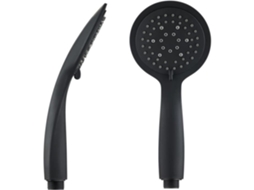 Chuveiro de mão ROUSSEAU Hebe 5 jatos - Preto