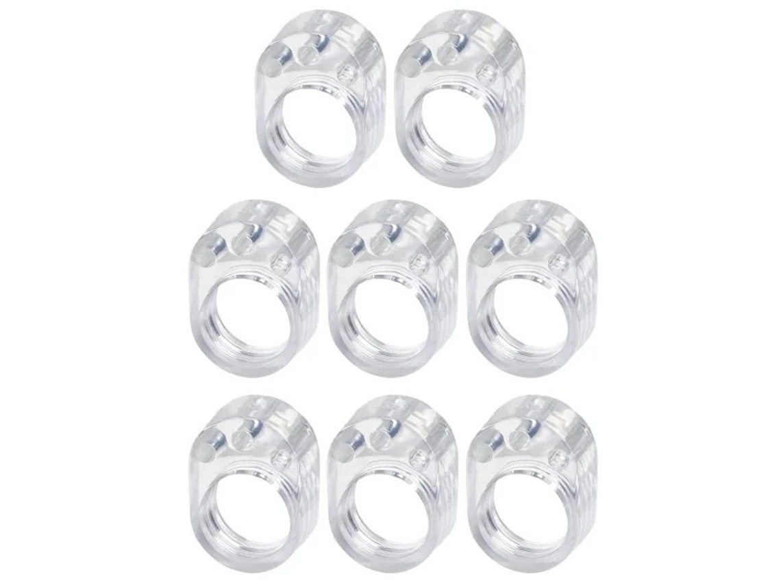 Batentes De Porta Transparentes, Compatíveis Com Maçanetas.