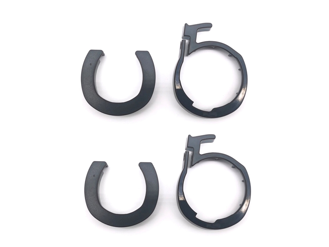 2x Anéis de Proteção Dobráveis ​​para a Haste do Guiador de Trotinetas para o Modelo Max G30 (peças de Substituição/segurança)