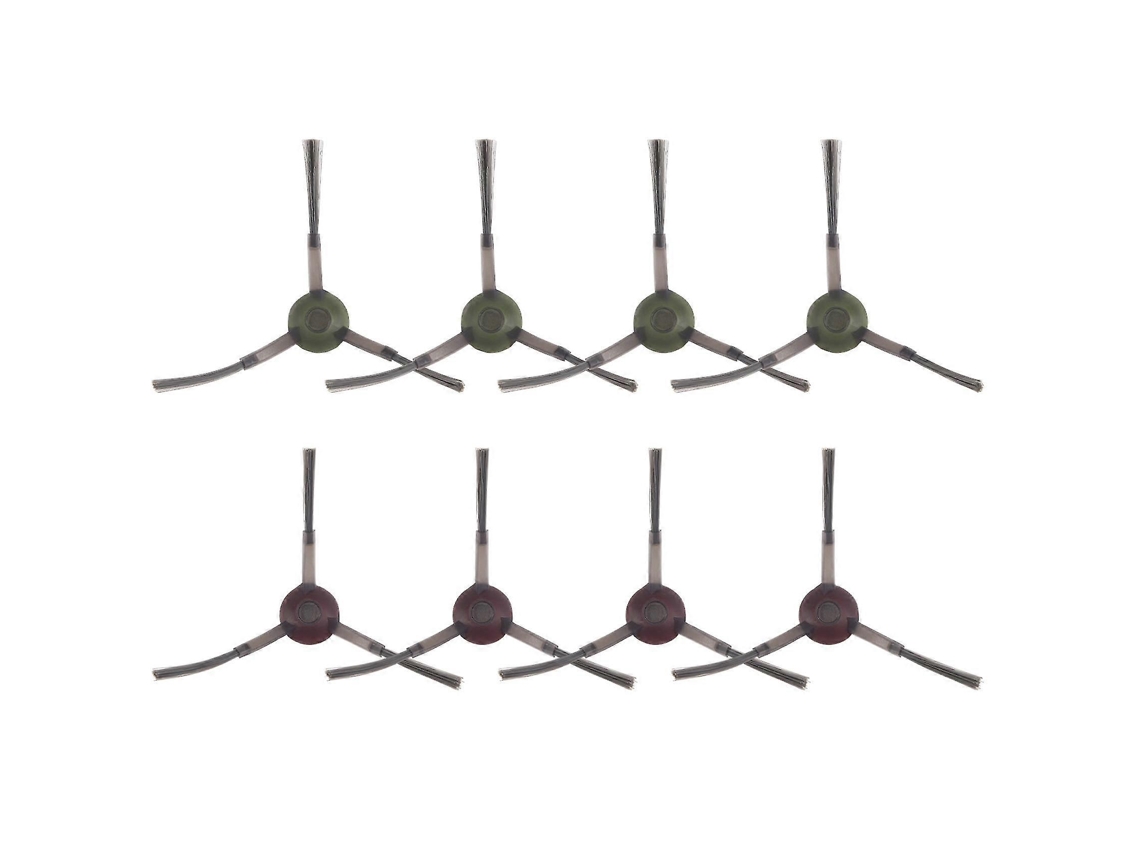 8 escovas laterais para aspirador de pó robô Ecovac Deebot Ozmo T9 T9/t8 Max T8 Power T8/n8 Pro Slowmoose