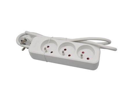 Bloco De Tomadas Gao 3 Tomadas 2pt Com Proteção Para Crianças, Conforme Nf