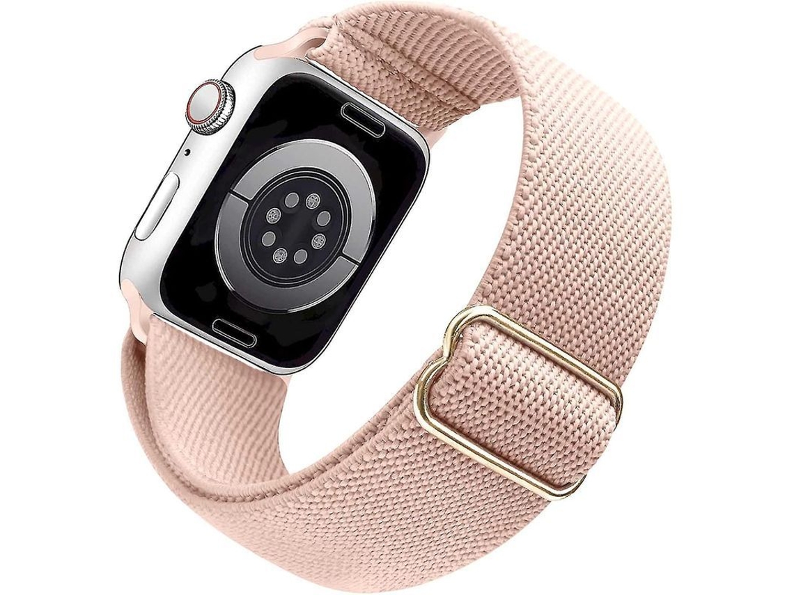 Banda Elástica Compatível com Apple Watch 41mm 40mm 38mm Banda Esportiva Ajustável Confortável para Iwatch Series