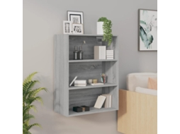 Vidaxl Armário De Parede Suspenso 69,5x32,5x90 Cm Gray Sonoma