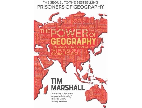Livro The Power Of Geography de Tim Marshall (Inglês)