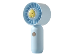 Ventilador Portátil de Resfriamento Usb Recarregável com 3 Velocidades Silencioso Forma de Pato