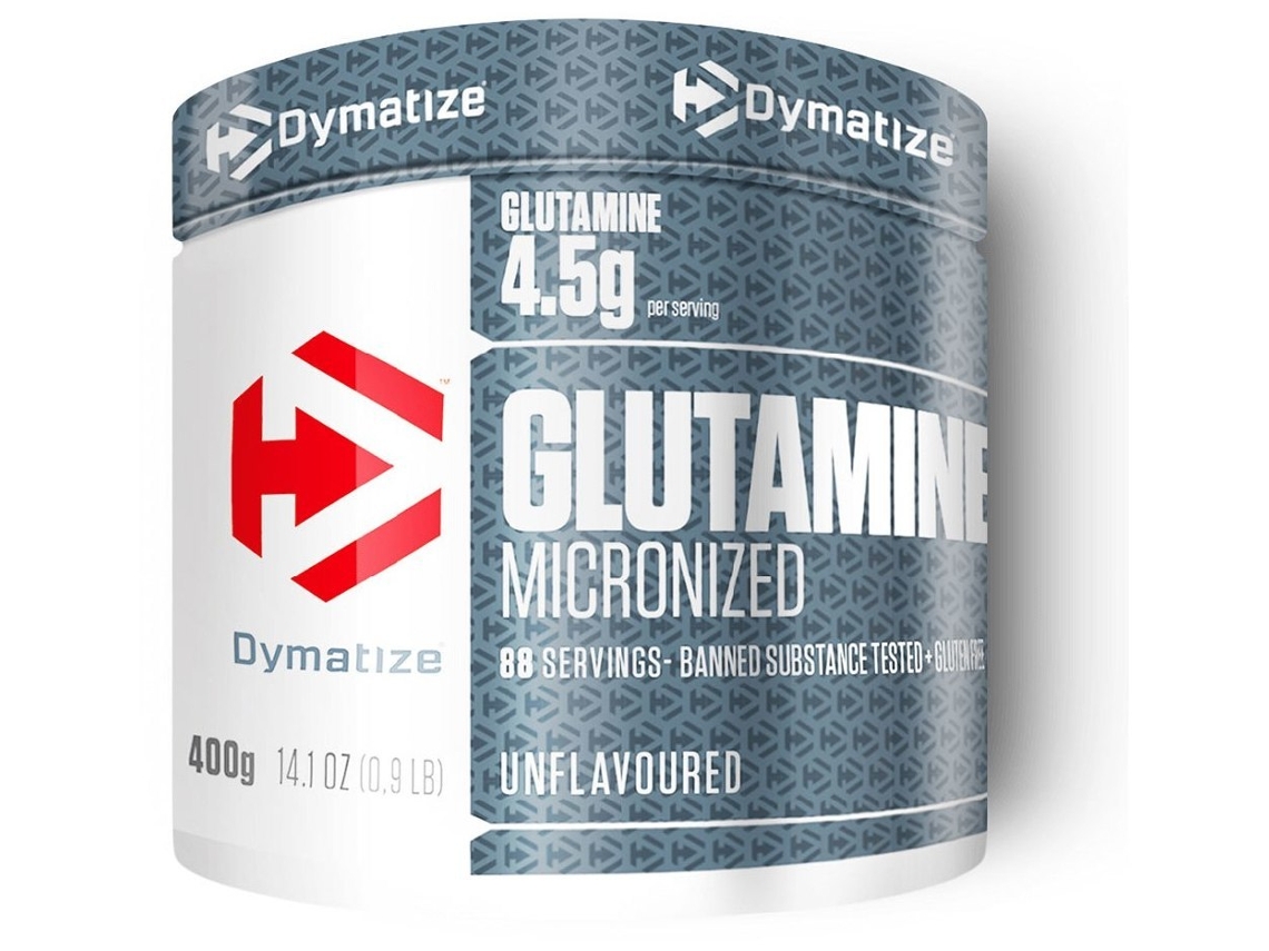 Glutamina Micronizada Sem Sabor 400 Gr DYMATIZE