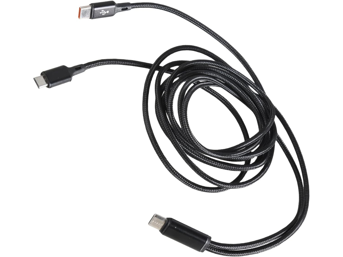 Cabo Divisor Usb-c Para Laptop Com Saídas Usb De 5 Pinos E Cabo De Conexão Rápida.