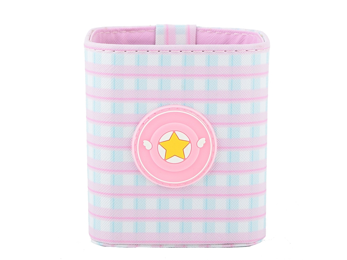 Suporte Para Ferramentas De Manicure E Maquiagem Cute Organizador De Canetas Uv Gel De Mesa Com Grande Capacidade (04)