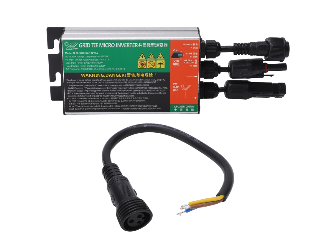 Laxiscreed Microinversor Solar Gmi Ip55 Resistente, Seguro E Eficiente Para Sistemas Fotovoltaicos