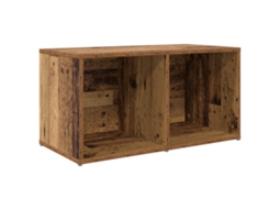 Conjunto 1 Centro De Entretenimento Para Tv Vidaxl Castanho Derivados De Madeira (72 X 35 X 37 Cm)