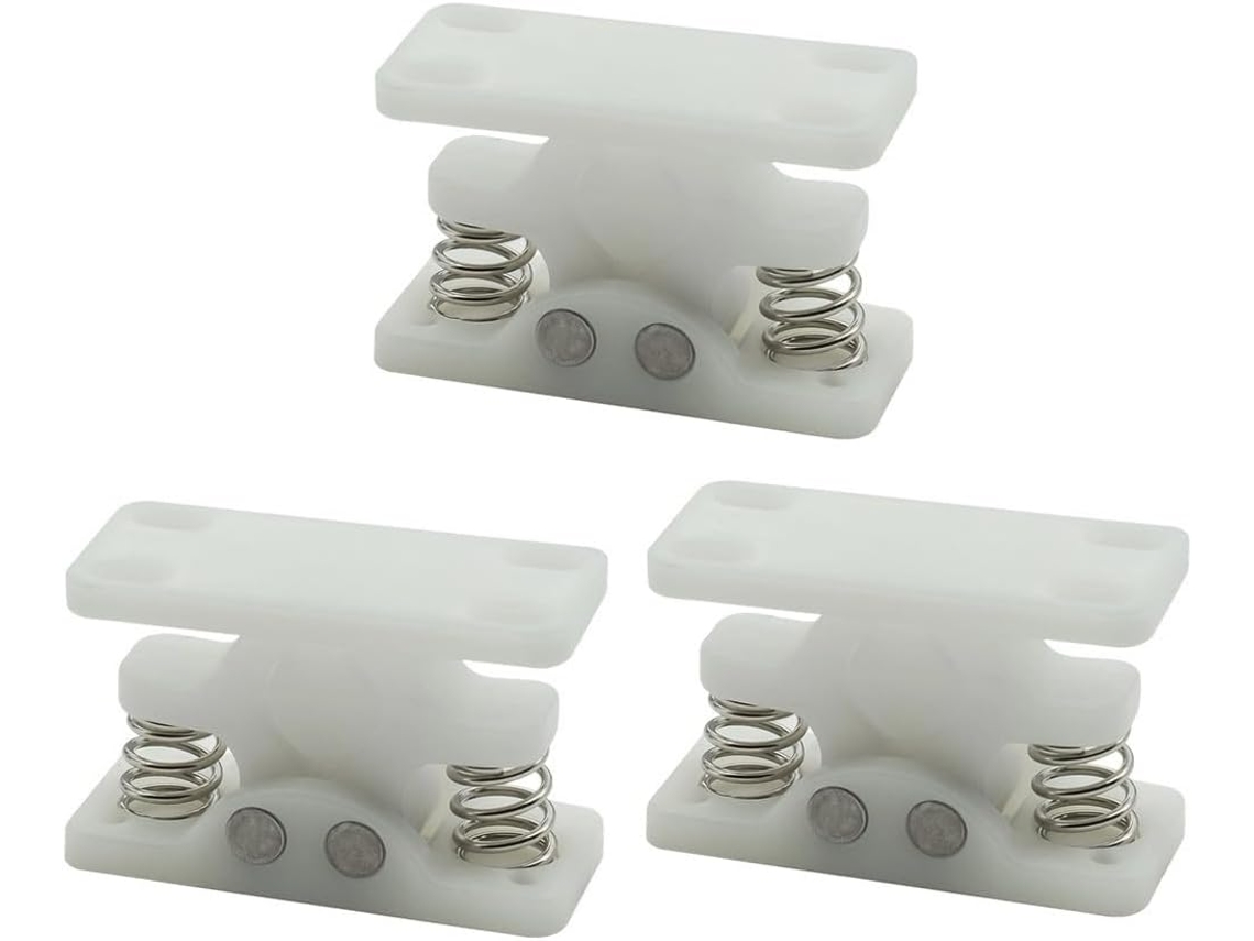 Conjunto de 3 Fechos Duplos 3, Fácil Instalação, Suave