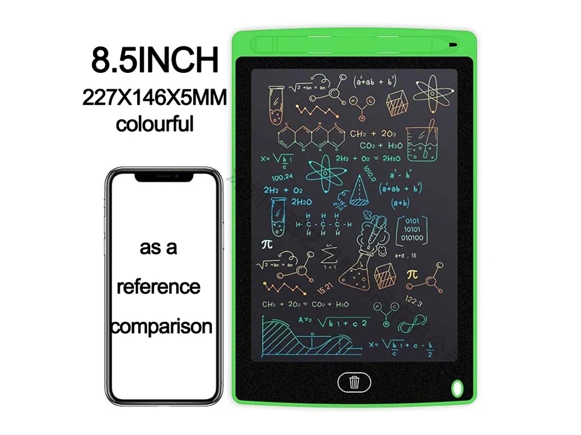 Tablet De Escrita Lcd 4,4 X 8,5 Polegadas Para Crianças Quadro Mágico Desenho, Bloco Rascunhos Grafite, Brinquedo Presente Aquaforge