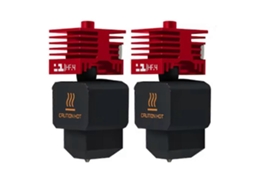 2pcs High Flow 0.4 High-speed Hardened Steel Nozzle For Bambulab H2d Hot End Ultra-flow Hotend 3d Printer Parts