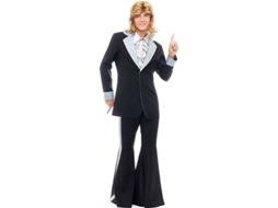 Fato de Homem PARTILANDIA Flared Disco dos Anos 70 (Tam.: M)