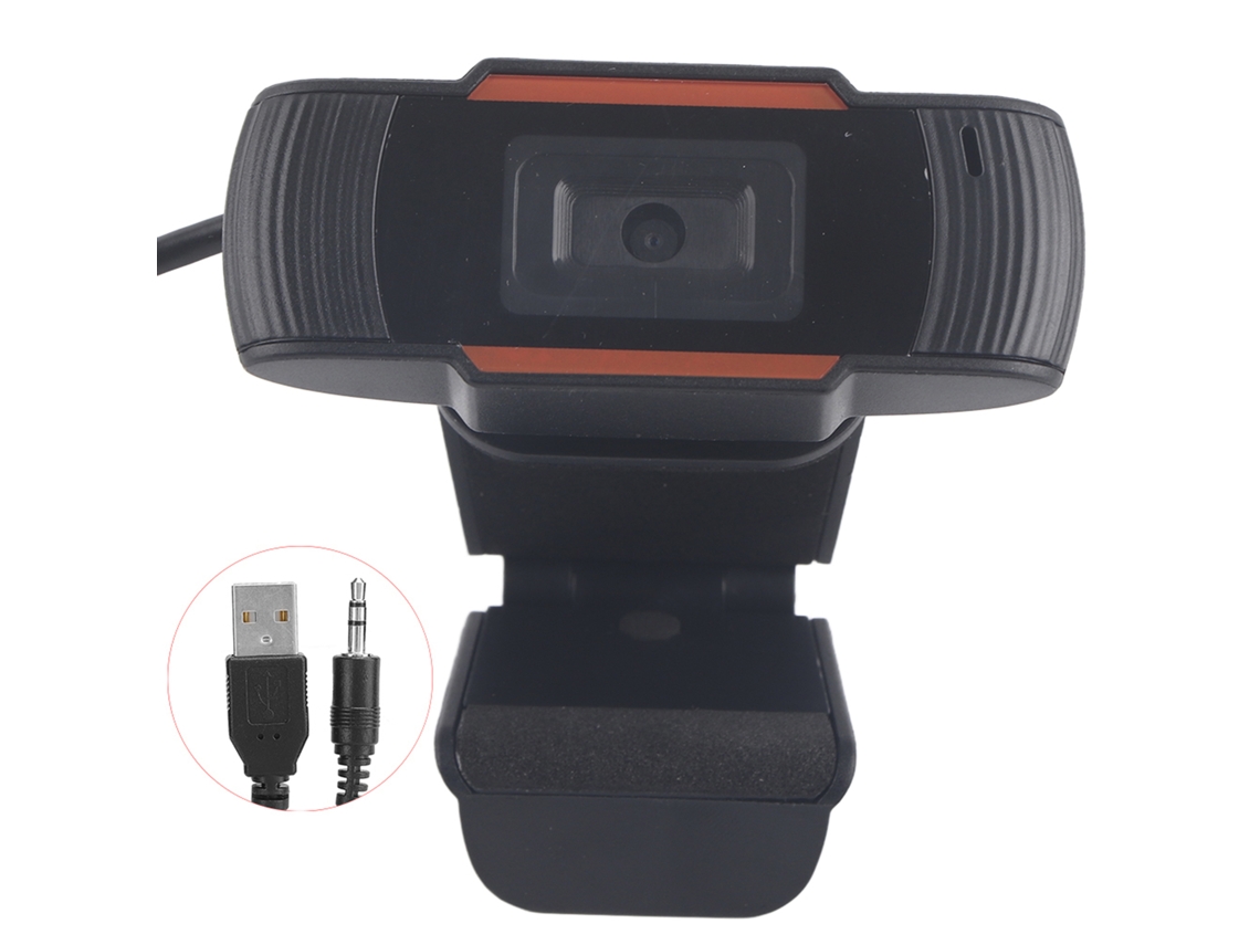 Microfone Embutido Câmera Hd 720p Acessórios Para Computador E Notebook Chamadas De Voz Nítidas Foco Automático Brilvibera