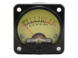 Medidor Vu de Tubo de Amplificador 45mm YURU com Painel de Driver e Retroiluminação