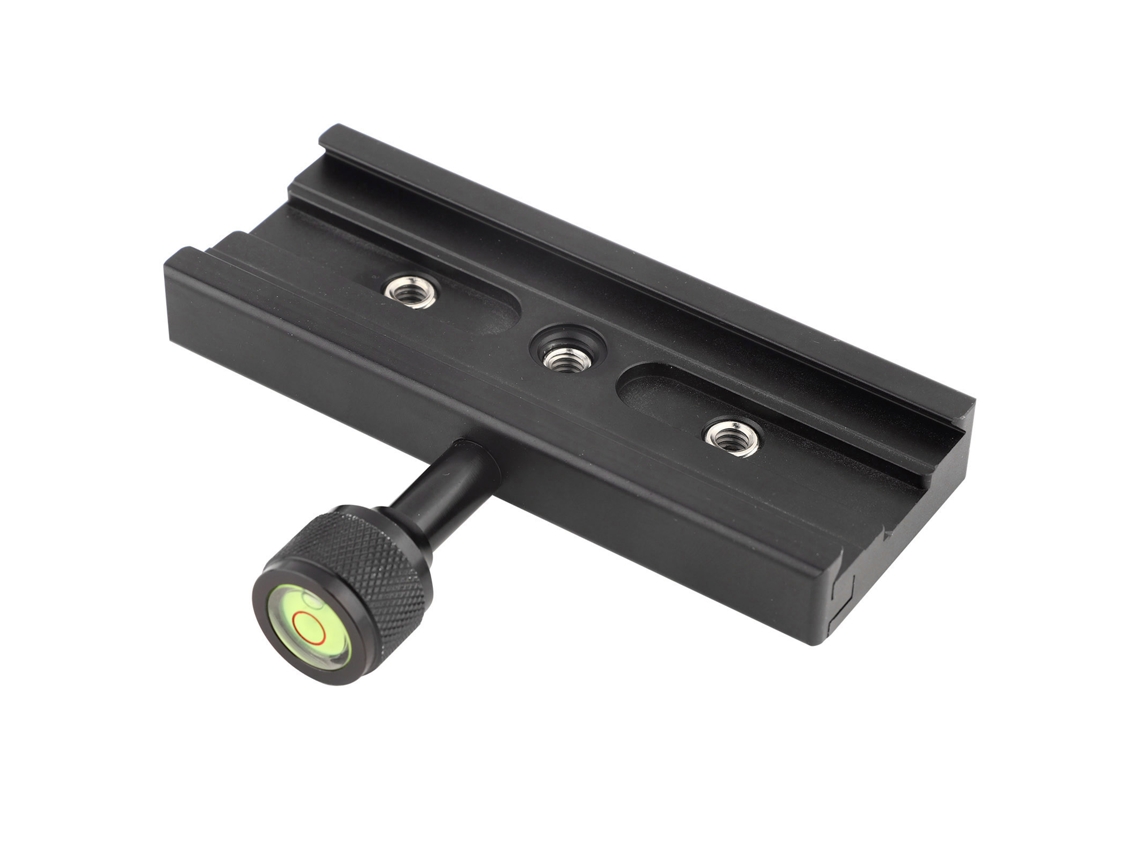 Black Qr 120 Clamp Adapter For Quick Release Plate 1/4" 3/8" For Arca Swiss Rss Tripod LAXISCREED
