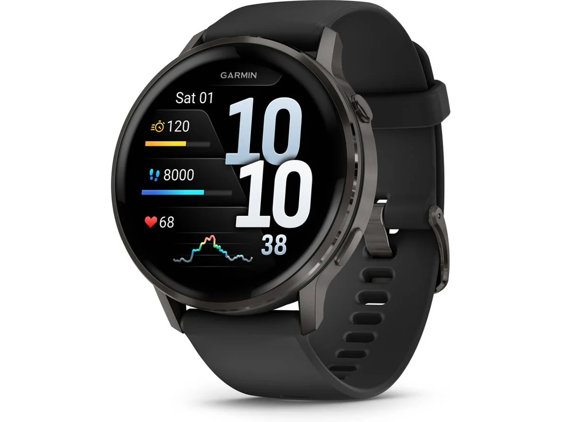 Smartwatch GARMIN Venu 4 (1.40''  - 45 mm - Cinzento)