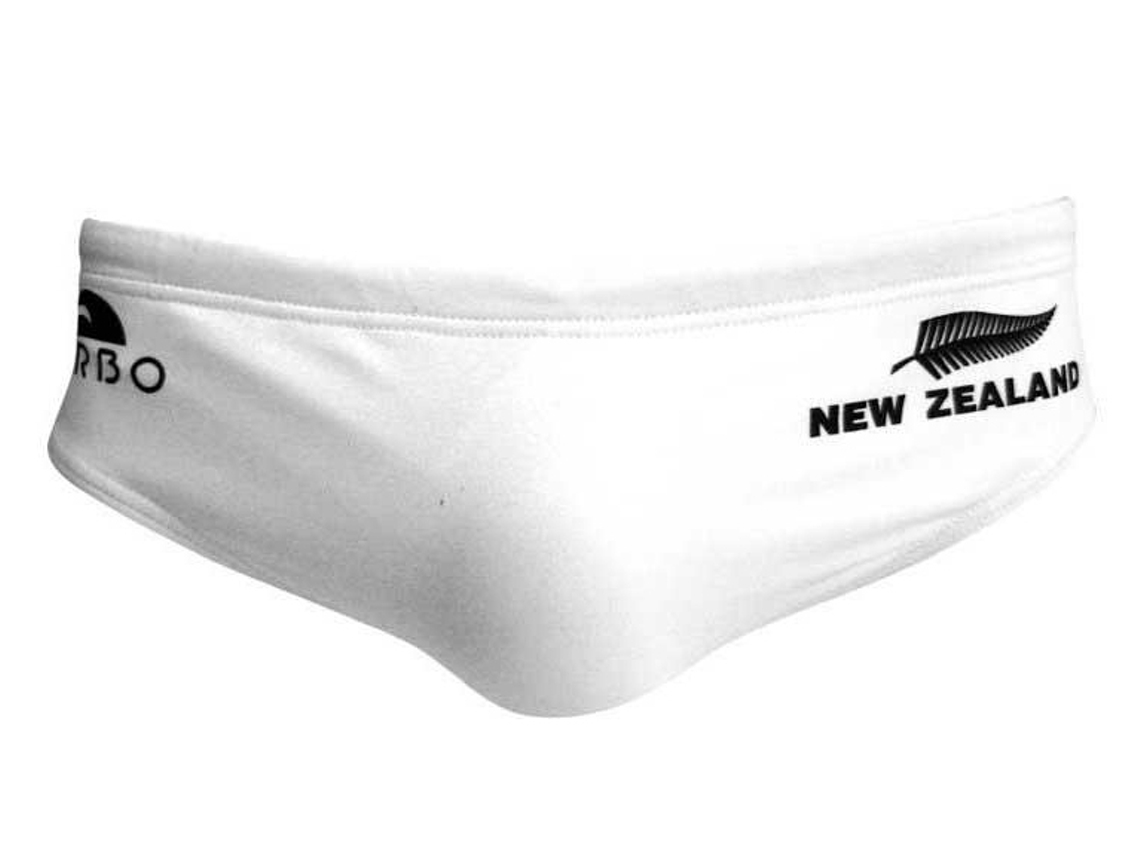 Slips para Homem TURBO All White Branco para Natação (M)