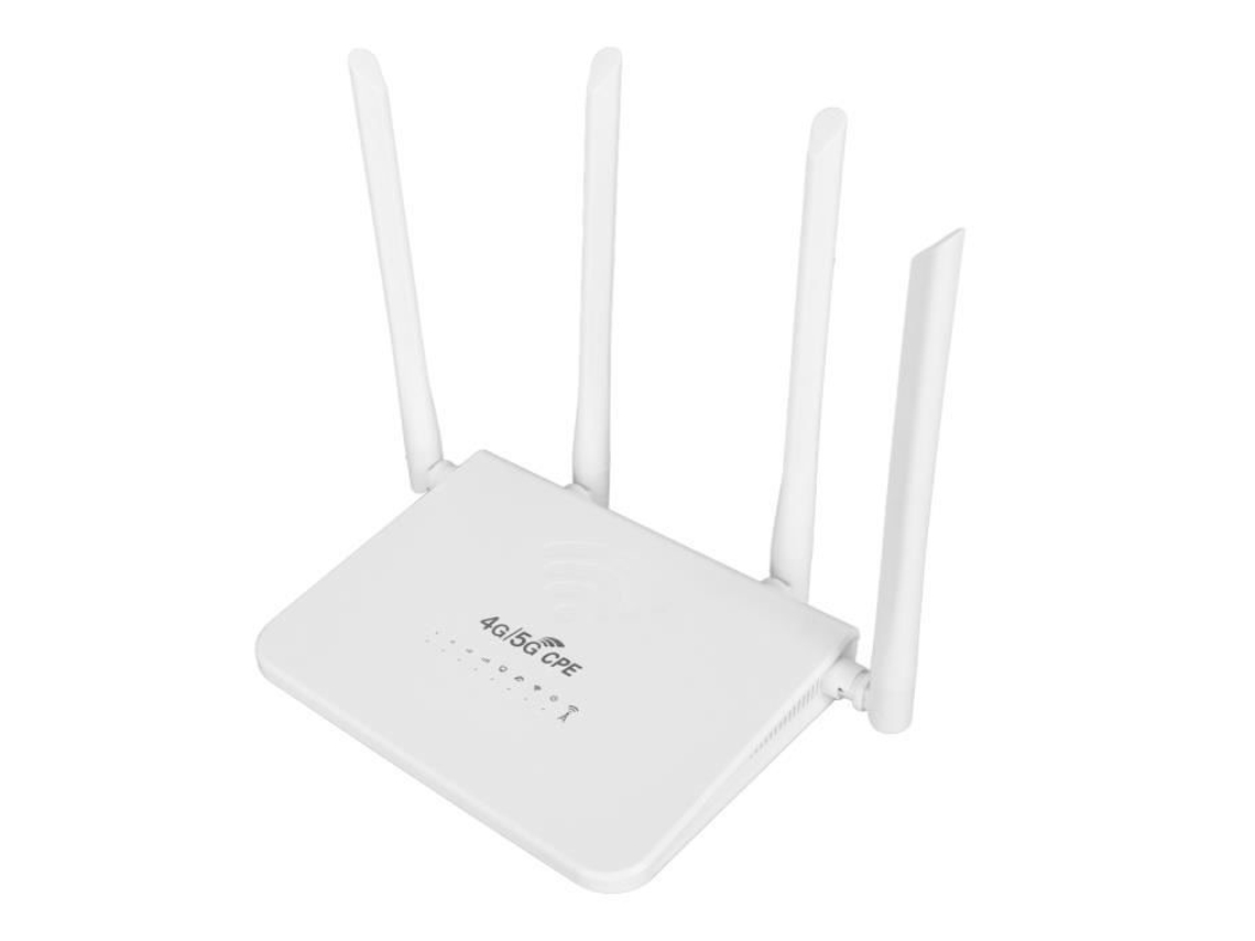 Roteador com Fio HURRISE 4G Lte com Slot para Cartão Sim R103 5M 4G Lte Cpe com Fio com Plug Ue de Computação em Rede