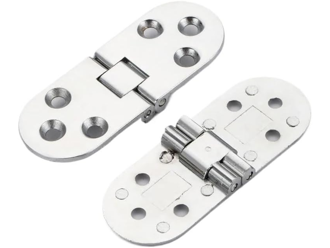 1 Dobradiça De Aba 80 * 30 Mm Em Latão Fosco, Autossustentável, Para