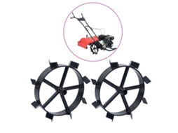 Metal Wheel For Tiller, Metal Wheels For Tillers Vidaxl Preto Metal