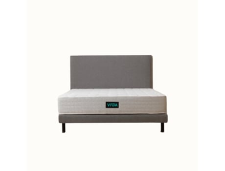 Colchão Enrolado Vitta Roll Bedlovers Madeira Pele Sintética Branco (200x160x25)