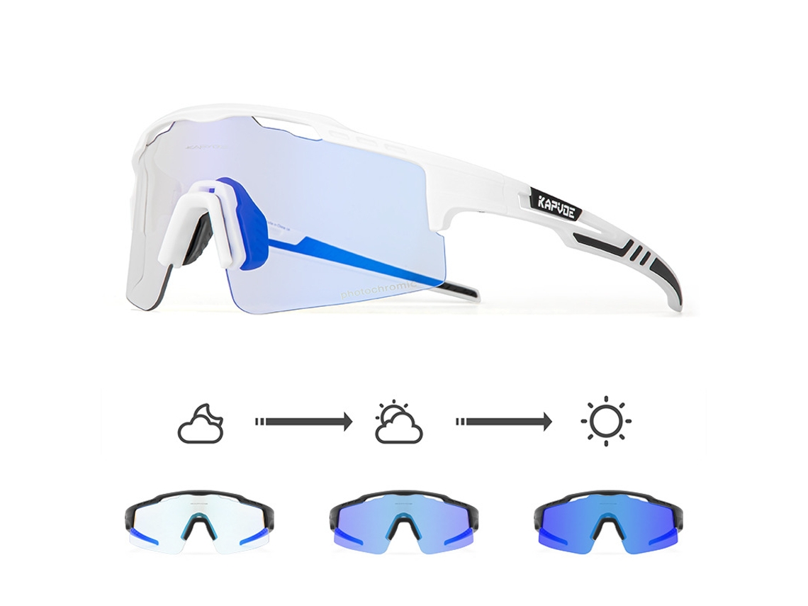 Óculos De Ciclismo, Óculos De Proteção Esportivos Fotocromáticos, Óculos Para Mountain Bike/ciclismo De Estrada