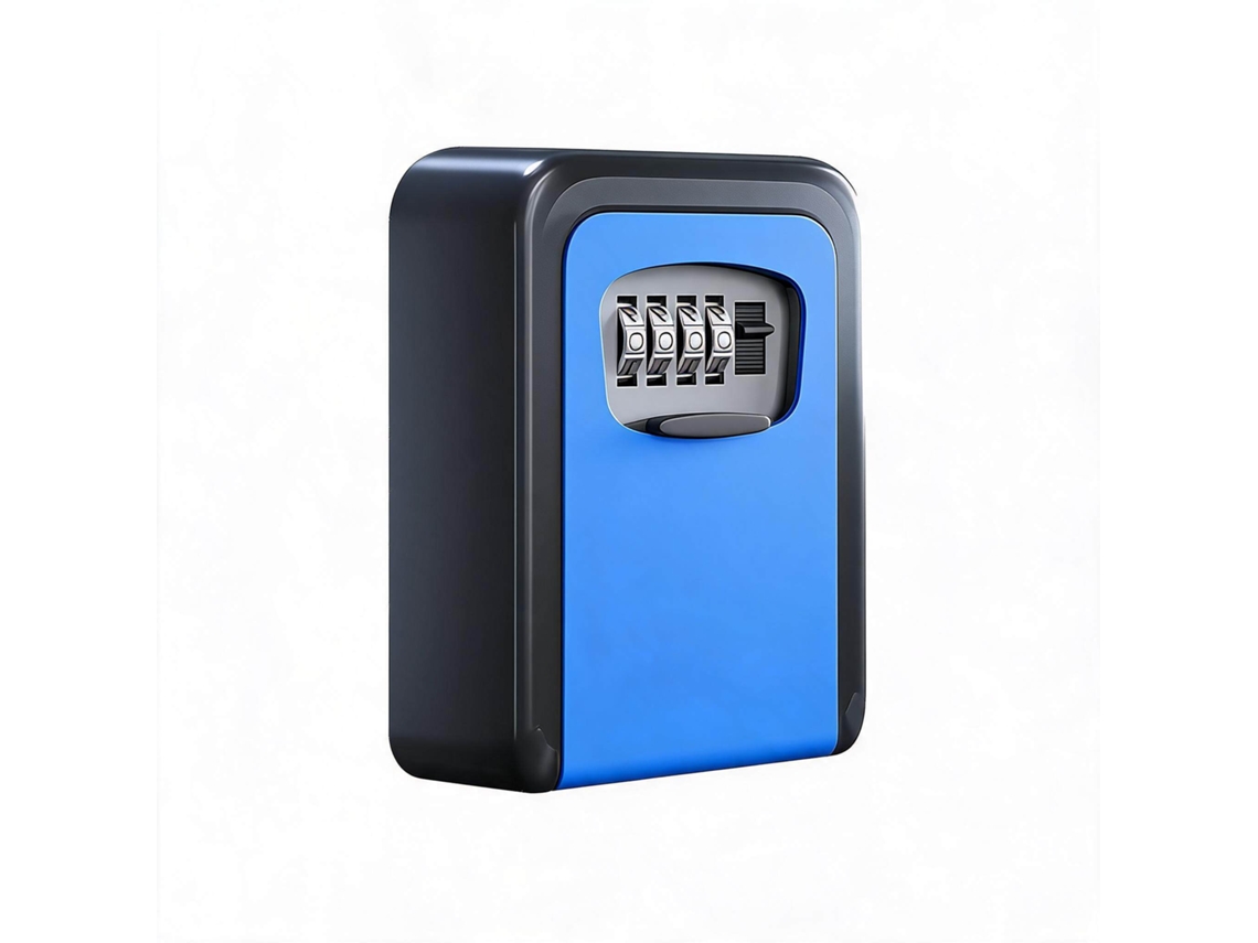 Cofre Chaves CHRUI Capacidade 5 Chaves 12x10x5.2cm (azul)