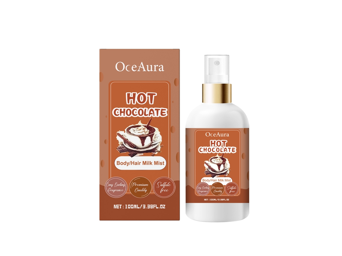 Spray Hidratante Corporal Sabor Chocolate Quente