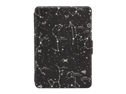 Aetheria capa Protetora de Couro Pu Pintada para Leitor de Ebook Paperwhite123
