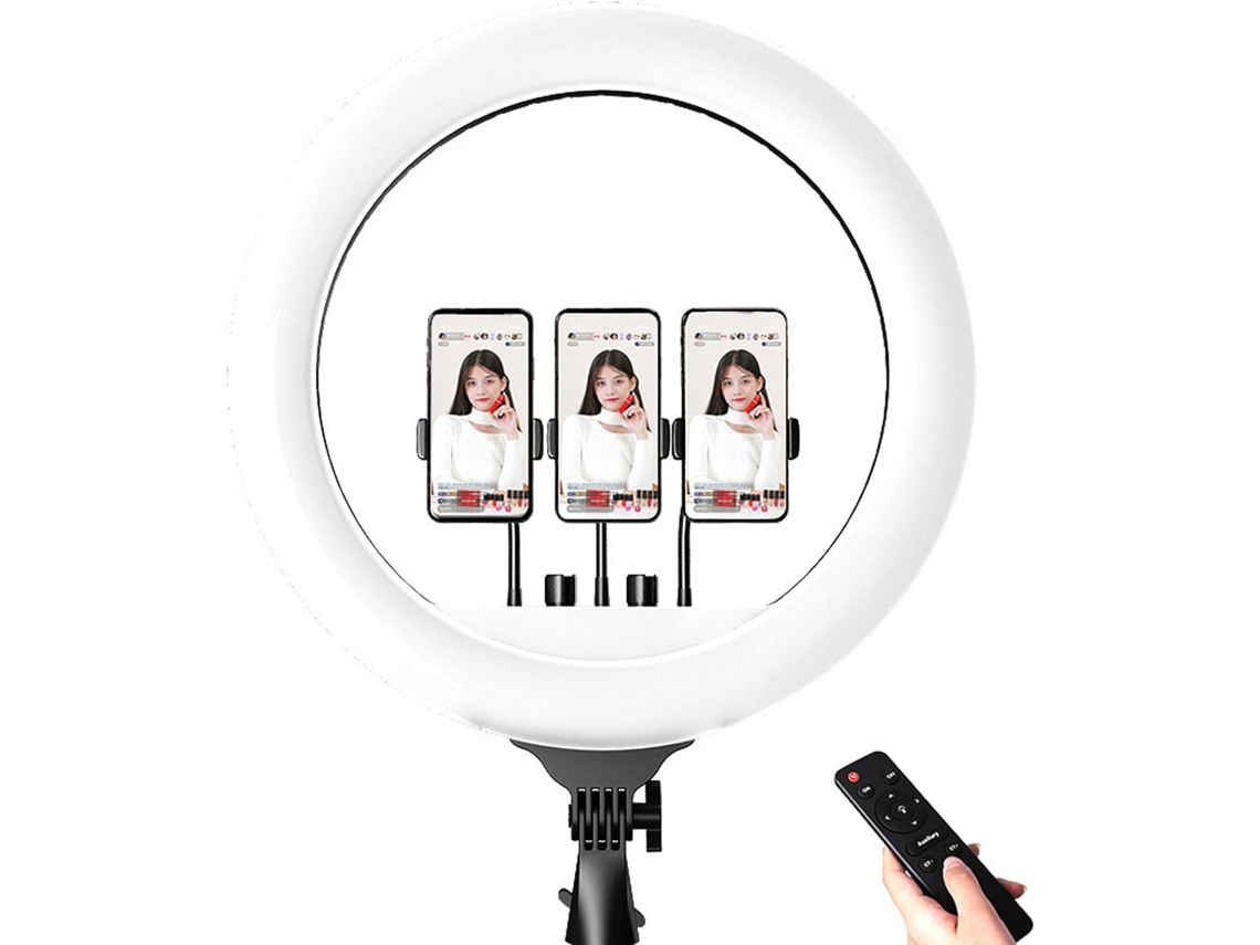 Ring Light Led De 18 Polegadas, 65w, 416 Leds Bicolor (3200k/5500k)