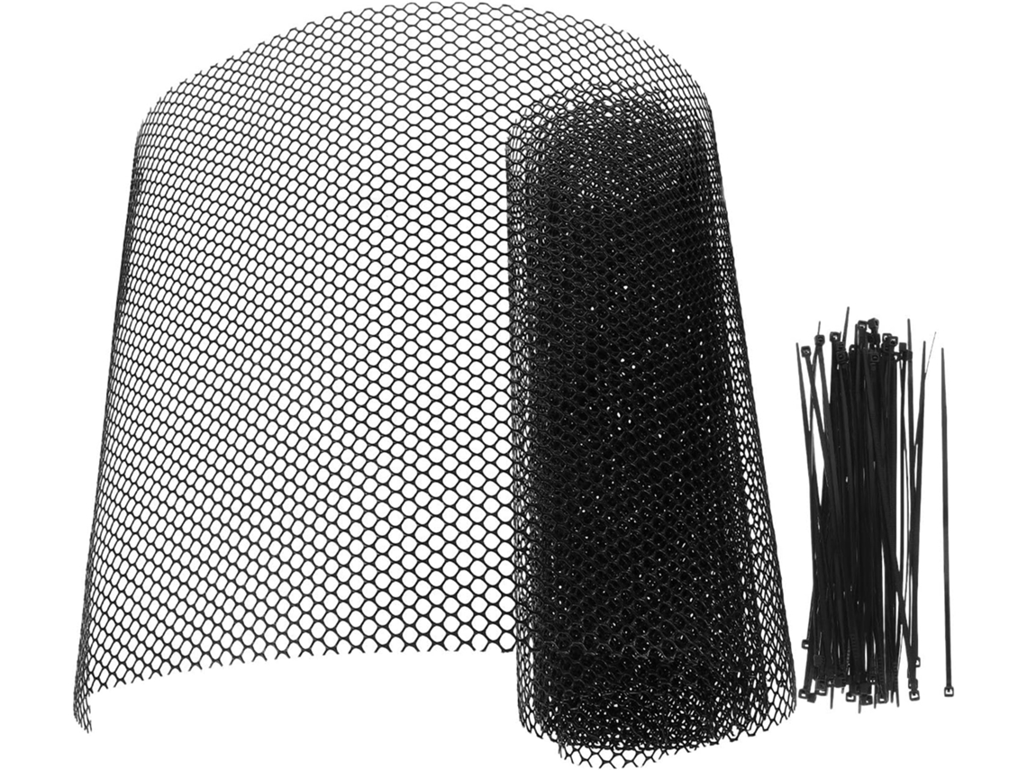 Rede De Proteção Yardenfun Para Corrimãos, 4 Metros X 0, 6 Metros, Malha De Hdpe Para Janelas E Escadas, Prevenção De