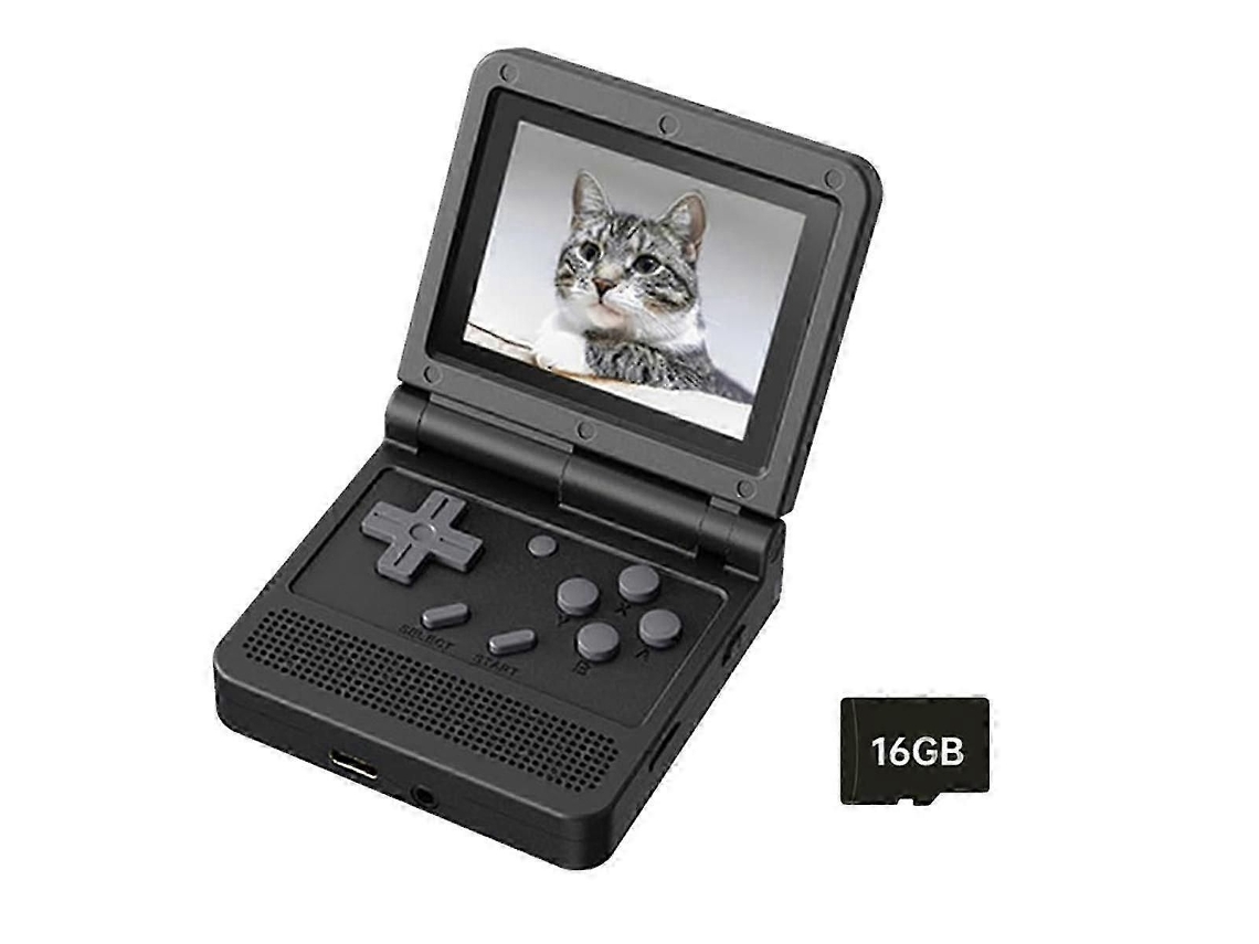 V90 Retro Game Console 16g 3,0 Polegadas Tela Ips Player de Jogos Portátil Open Source Mini Cons GOKOCO