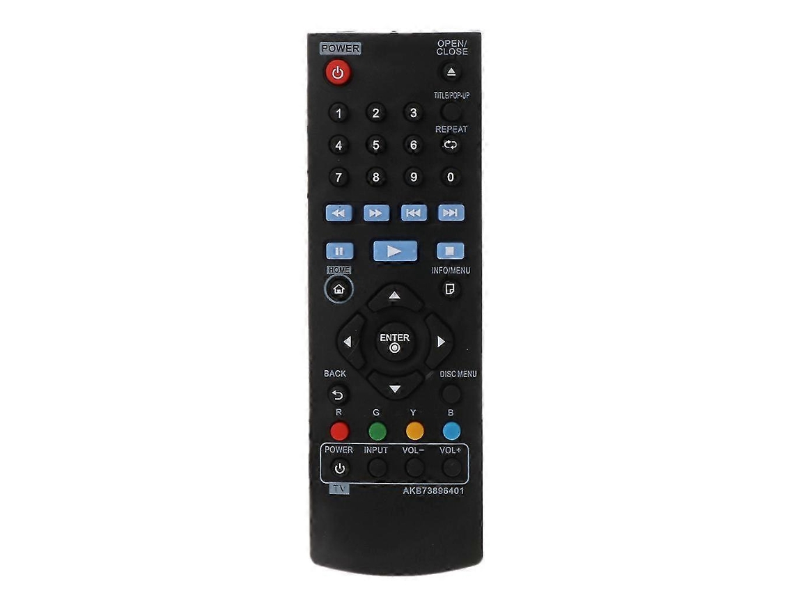 Akb73896401 Controle Remoto Para Reprodutor De Dvd Blu Ray Disc Lg Bp340 Bp135 Bp335w Slowmoose