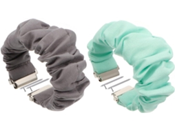 2 Pulseiras De Tecido Para Relógio, Pulseira Elástica Smartwatch,