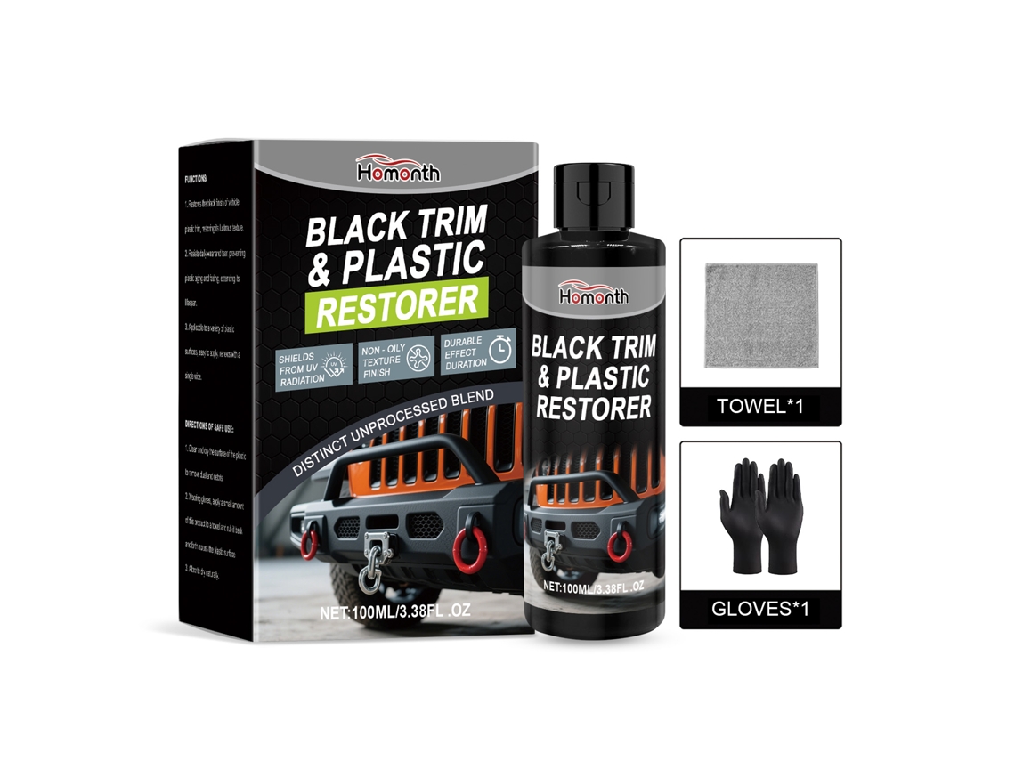 Kit Refeição Plástico Preto Automóvel