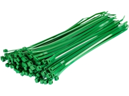 Abraçadeiras De Nylon - Verde 100 Unidades 300 Mm X 3,6 Resistentes A Raios Uv K-aquaforge