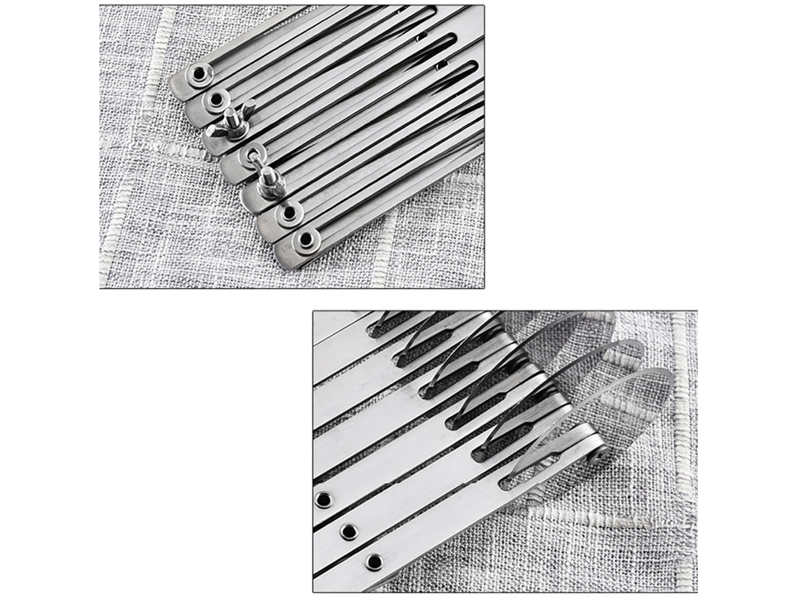 Cortador de Pizza 7 Rodas Inox LAXISCREED