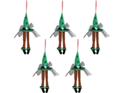 Conjunto De 5 Peças De Chapéus De Bruxa Para Pendurar Na Janela, Enfeite Decorativo Para Festas, Decoração